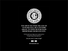 Tablet Screenshot of infamousglass.com